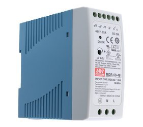 DIN 48V 1.25A 60W power supply unit MEAN WELL | MDR-60-48