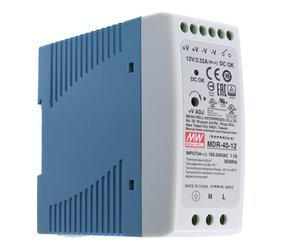 DIN rail power supply 12V 3.33A 40W MEAN WELL MDR-40-12