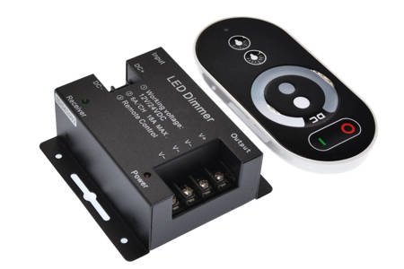 Controller | LED dimmer with radio touch remote control | 216W | Black