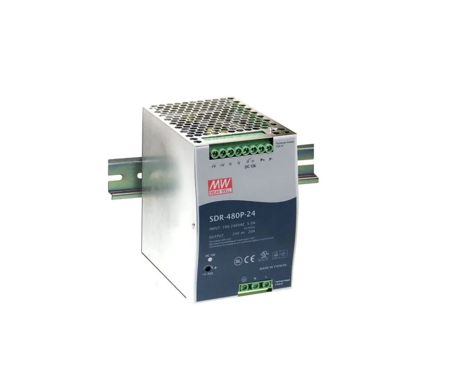 DIN rail power supply 480W 48V 10A MEAN WELL SDR-480P-48