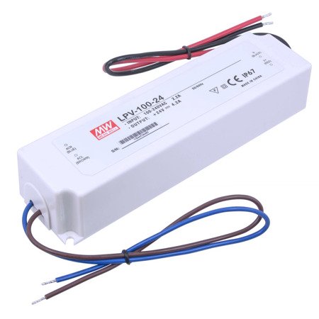 LED power supply 24V 4,2A 100W MEAN WELL | LPV-100-24