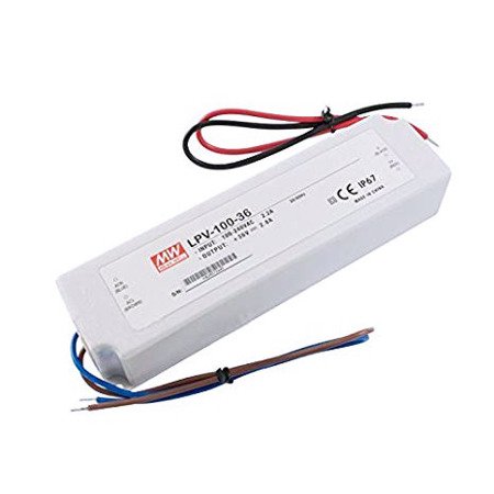 LED power supply 36V 2.8A 100W MEAN WELL | LPV-100-36