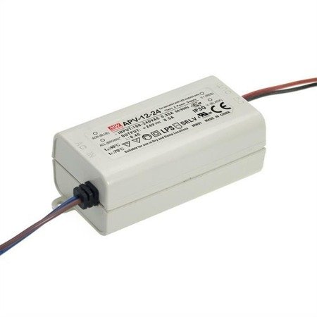 POWER SUPPLY FOR LED LIGHTING 5V 2A 10W MEAN WELL APV-12-5