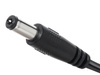 Kabel przewód DC dwużyłowy 2x0,52mm² wtyk 2,5x5,5 mm | 0,25m