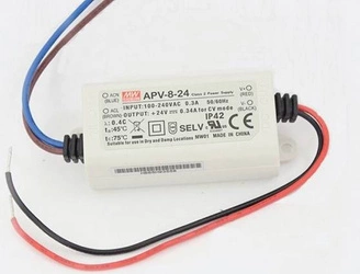  LED power supply 24V 0.34A 8W MEAN WELL APV-8-24