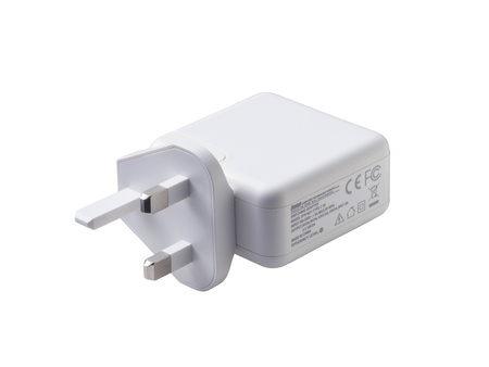 USB-C mains adapter charger 5V/3A, 9V/3A, 12V/2.5A, 15V/2A, 20V/1.5A 30W | EU, UK, USA