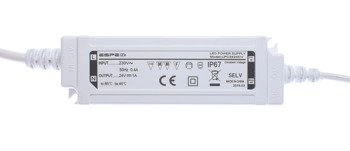 LED power supply 24V 1.5A 36W IP67 ESPE | LPD3624CV 