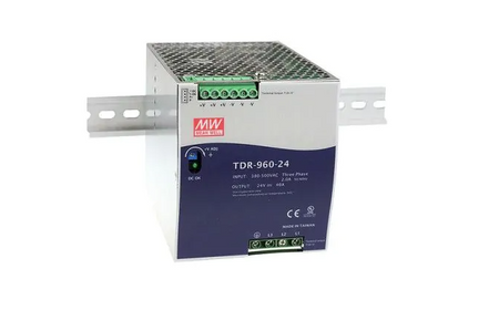 Zasilacz trójfazowy na szynę DIN 960W 48V 20A MEAN WELL | TDR-960-48