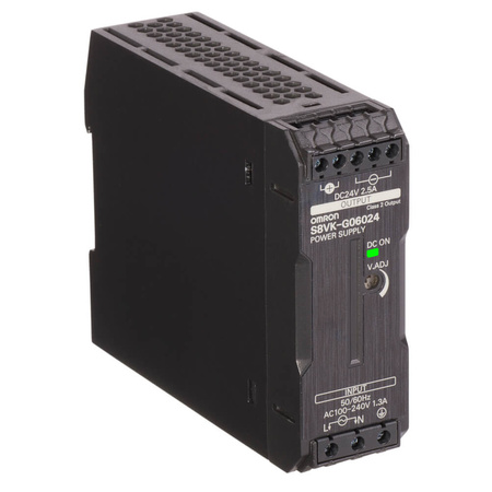 Zasilacz na szynę DIN 24V 2,5A 60W OMRON | S8VK-G06024