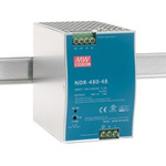 Zasilacz na szynę DIN slim 48V 10A 480W MEAN WELL | NDR-480-48 