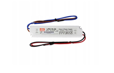 Zasilacz LED 36V 0,5A 18W  MEAN WELL LPH-18-36