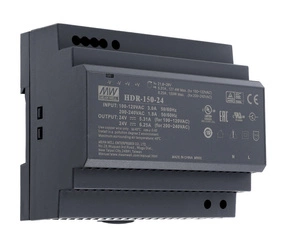 Zasilacz na szynę DIN 15V 9,5A 142,5W MEAN WELL | HDR-150-15