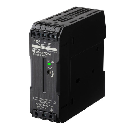 Zasilacz na szynę DIN 24V 1,3A 30W OMRON | S8VK-G03024
