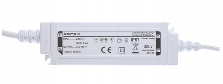 LED power supply 24V 4,16A 100W IP67 ESPE | LPF10024CV 