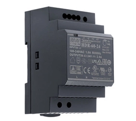 DIN rail power supply 24V 2.5A 60W MEAN WELL | HDR-60-24