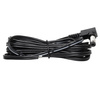 DC two-wire cable 2x0.5mm2 plug 2.5x5.5mm angle | 1.5m