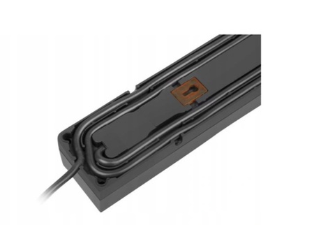 ARCON 5-OUTLET 5M surge protector. BLACK Z5