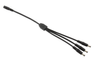 DC splitter 1x3 | 1x 2.1x5.5mm socket + 3x 2.1x5.5mm plug 