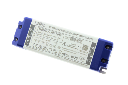 Zasilacz do oświetlenia LED z PFC 12V 5A 60W ESPE | LNF-6012