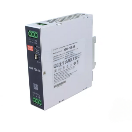 DIN rail power supply SLIM 48V 1,6A 75W MEAN WELL | XDR-75E-48