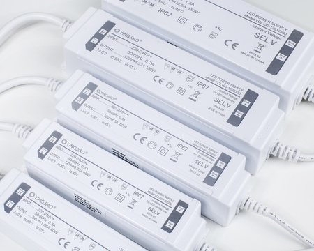 Zasilacz do oświetlenia LED 24V 1A 24W wodoszczelny IP67 YINGJIAO | YCL24-2401000