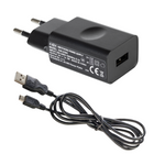 5V 1A charger power pack + microUSB cable 1.4m