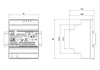 DIN 15V 6.13A 92W power supply unit MEAN WELL | HDR-100-15