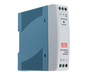 Zasilacz na szynę DIN 24V 0,42A 10W MEAN WELL | MDR-10-24