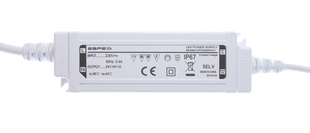 LLED power supply 24V 1A 24W IP67 ESPE | LPC2424CV