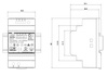 Zasilacz na szynę DIN 12V 4,5A 54W MEAN WELL | HDR-60-12