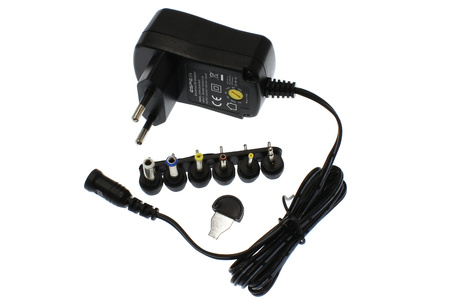 Zasilacz uniwersalny 3V 4.5V 5V 6V 7.5V 9V 12VDC 2250mA ESPE